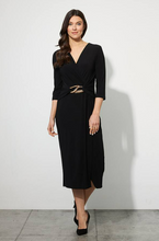 Load image into Gallery viewer, Joseph Ribkoff - 223121 -  Draped Sheath Dress
