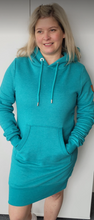 Load image into Gallery viewer, Wanakome - Carmen Hoodie Dress - Lake
