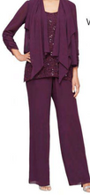 Load image into Gallery viewer, Alex - 8192002 - 3 pcs Pantsuit - Navy
