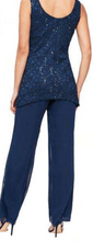 Load image into Gallery viewer, Alex - 8192002 - 3Pcs Pantsuit - Raisin
