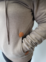 Load image into Gallery viewer, Wanakome - Julissa - Cowl Neck Sweatshirt -Chocolate Chip
