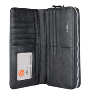 Load image into Gallery viewer, Espe - W-794X-B - Cora clutch wallet - Black
