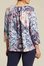 Load image into Gallery viewer, Tribal - 1249O-3533 - 3/4 Sleeve Peasant top - Blossom
