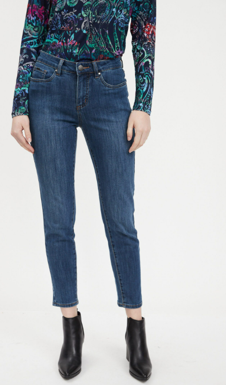 FDJ - 2949322 - Olivia Slim Ankle Mid Rise - Indigo