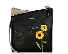 Load image into Gallery viewer, Espe - H-02729-B - Sunflower Messenger - Black
