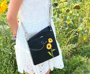 Espe - H-02729-B - Sunflower Messenger - Black