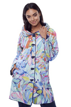 Load image into Gallery viewer, Claire Desjardins - 91033 - Reversible Raincoat - Multi
