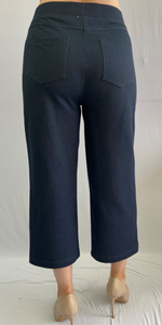 Softworks - 75821 - Wide Leg Capri - Denim