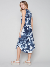 Load image into Gallery viewer, Charlie B - C3125PR - Printed Cotton Slub Dress - Navy
