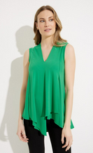 Load image into Gallery viewer, Joseph Ribkoff - 161060 - Sleeveless V-Neck Tunic - Foliage
