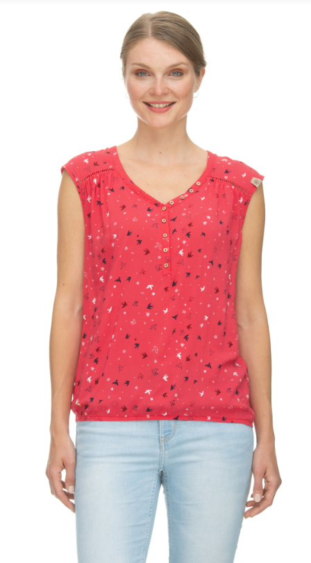 Ragwear - 2311-10036 - Saltty A Sleeveless Top - Red