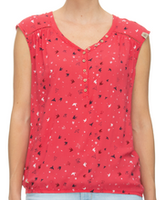 Load image into Gallery viewer, Ragwear - 2311-10036 - Saltty A Sleeveless Top - Red
