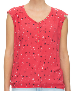 Ragwear - 2311-10036 - Saltty A Sleeveless Top - Red