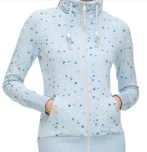 Ragwear - 2311-30030 - Rylie Birds Zip - Light Blue