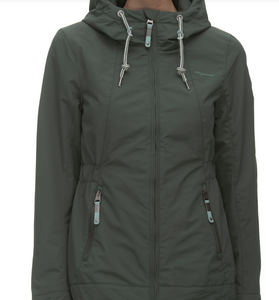Ragwear - 2311-60037 - Yaguar Spring Jacket With Hood - Dark Green