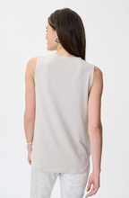 Load image into Gallery viewer, Joseph Ribkoff - 231186 - Crewneck Short Sleeve Top - Moonstone
