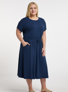 Ragwear - 2311-20069 -  Pecori Knit Dress Plus Sizes - Indigo Blue