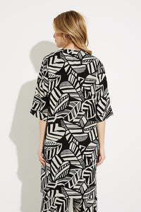 Joseph Ribkoff - 232230 - Palm Printed Cover-Up
