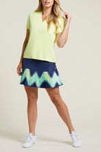 Load image into Gallery viewer, Tribal - 1217O-3506 - V-Neck Top - Sunny Lime
