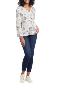Tribal - 7570O-5050-2860 - Audrey Mid Rise Pull On Ankle Jegging