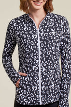 Load image into Gallery viewer, Tribal - 1411O-3024 - Zipper Front Cardigan - Optic
