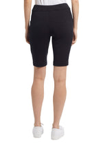 Load image into Gallery viewer, Tribal –Pullon Black Knit Shorts –  4995O-3390
