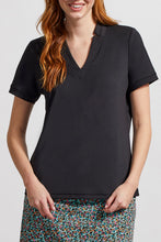Load image into Gallery viewer, Tribal - 1217O-3506 - V-Neck Top - Black
